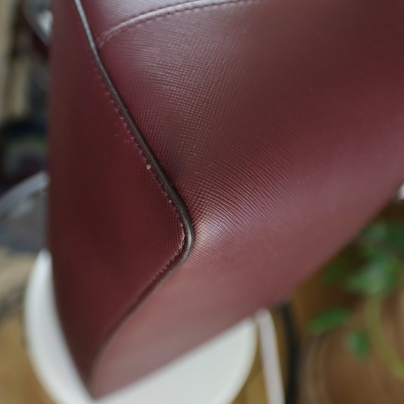 NWT Kate Spade Cherrywood Tote/Shoulder Bag & Glitter Trim - Picture 12 of 17